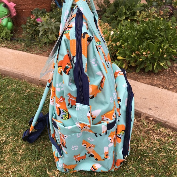 Fox Backpack Diaper Bag - Picture 2 of 6